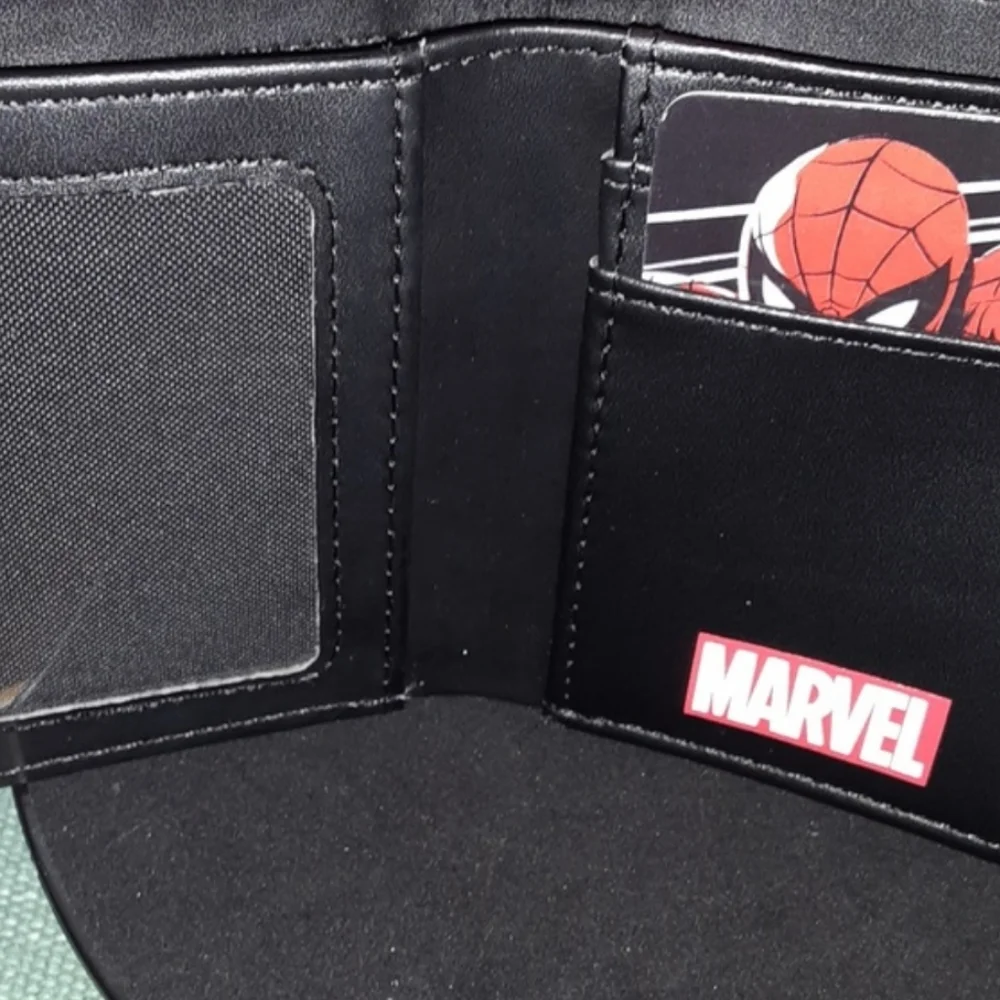 Men's Spiderman 60 Year Limited Edition Tri Fold Wallet with Tin